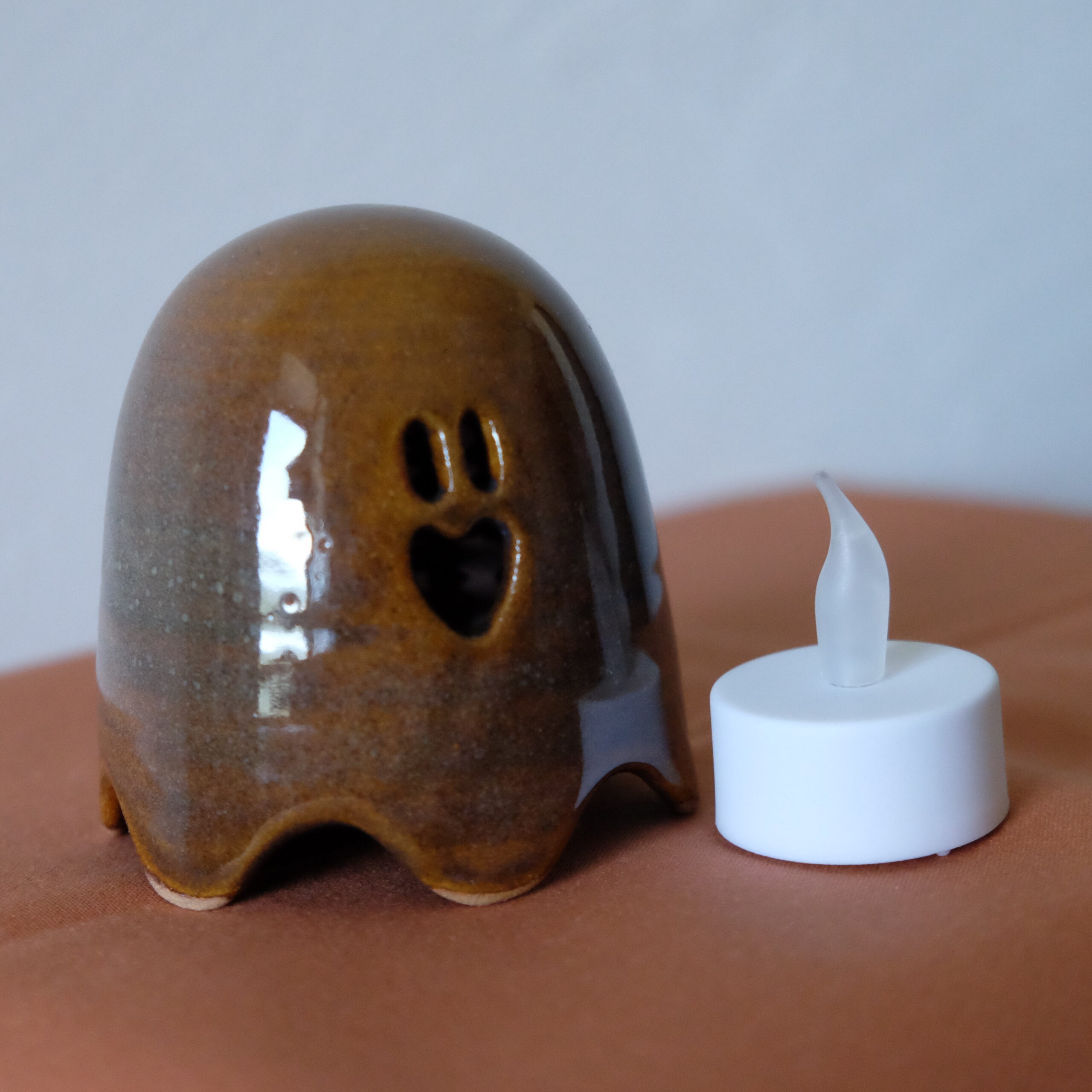 Michel - caramel bleuté - petit – Image 2