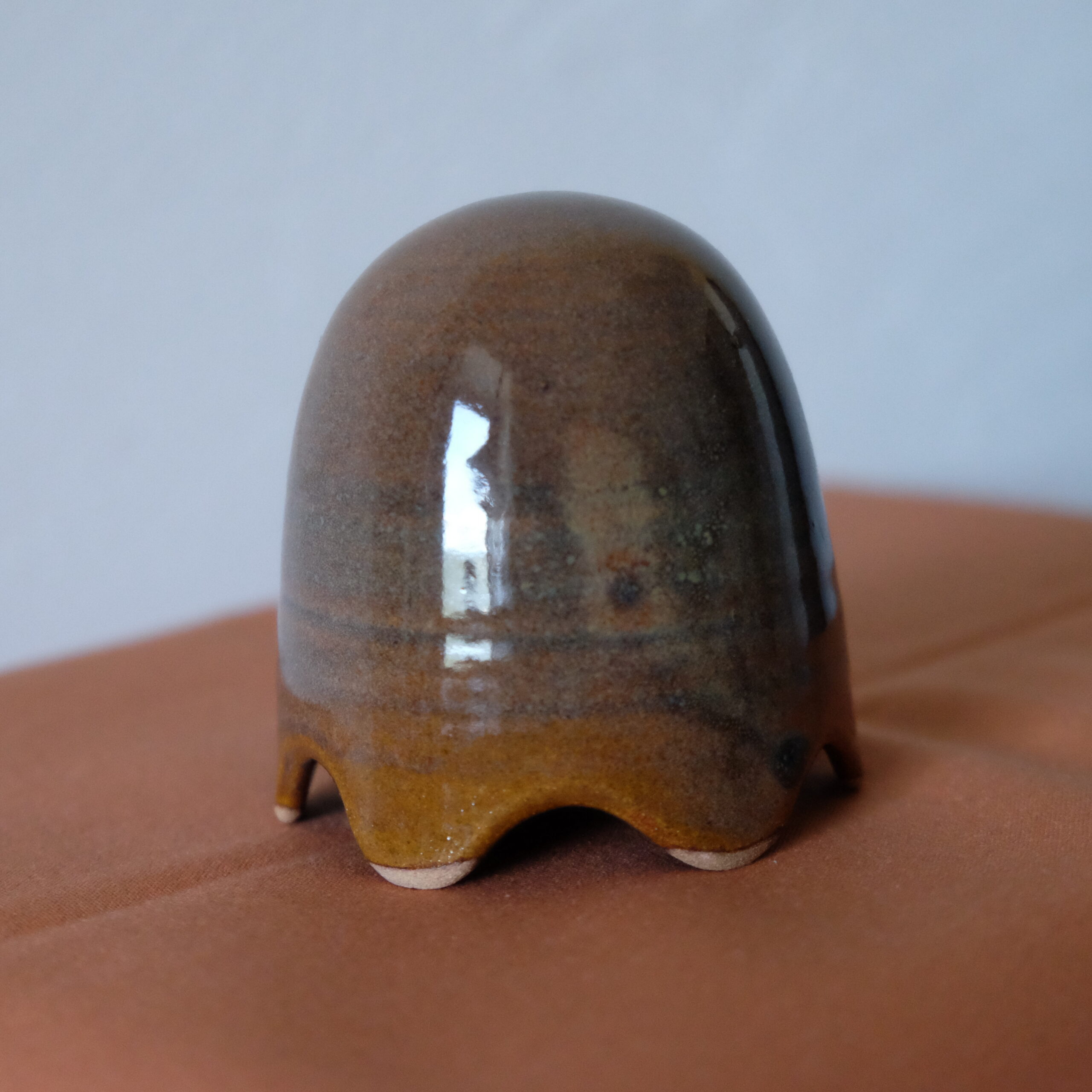 Michel - caramel bleuté - petit – Image 3