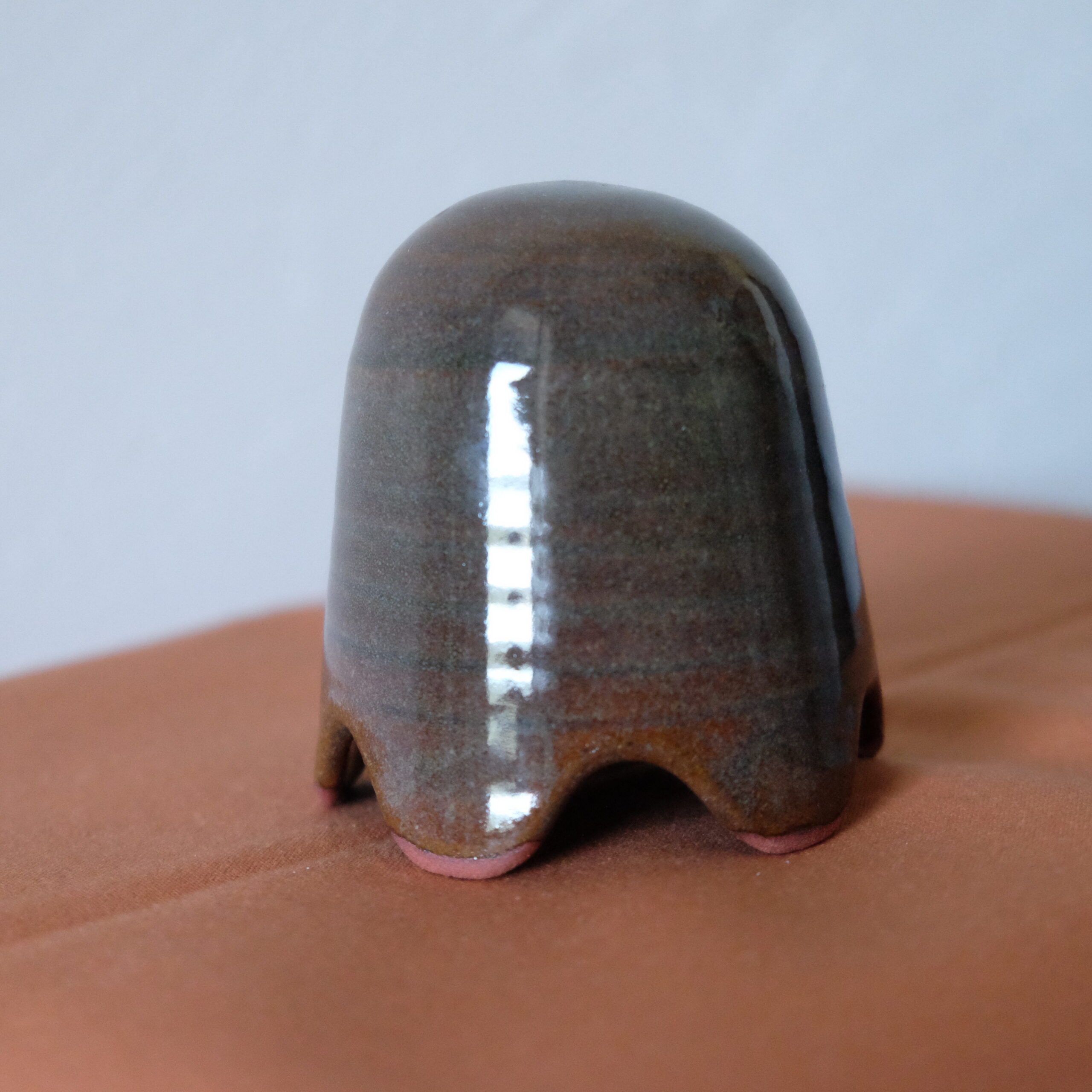 Michel - caramel bleuté - petit – Image 3