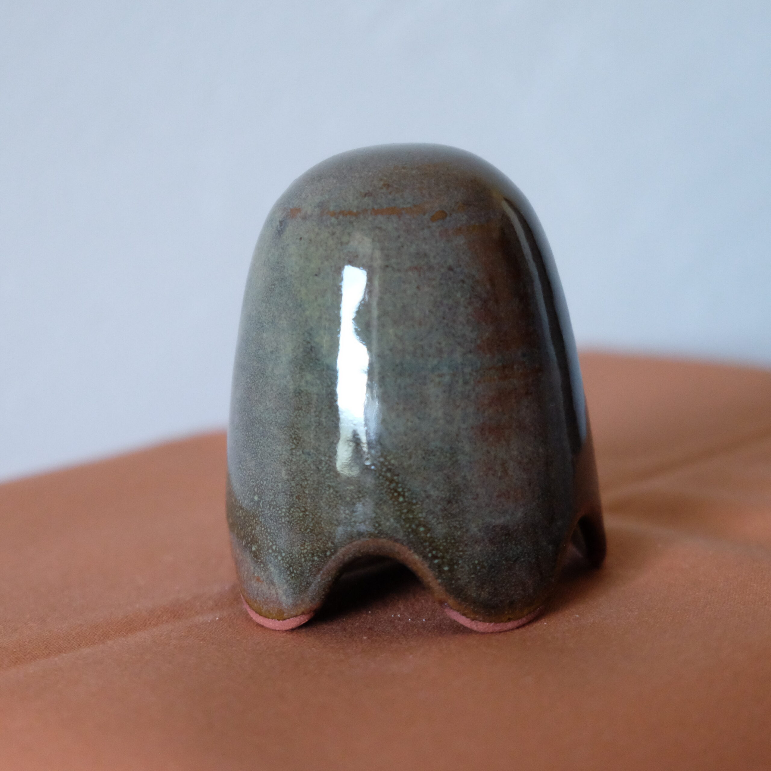 Michel - caramel bleuté - petit – Image 4