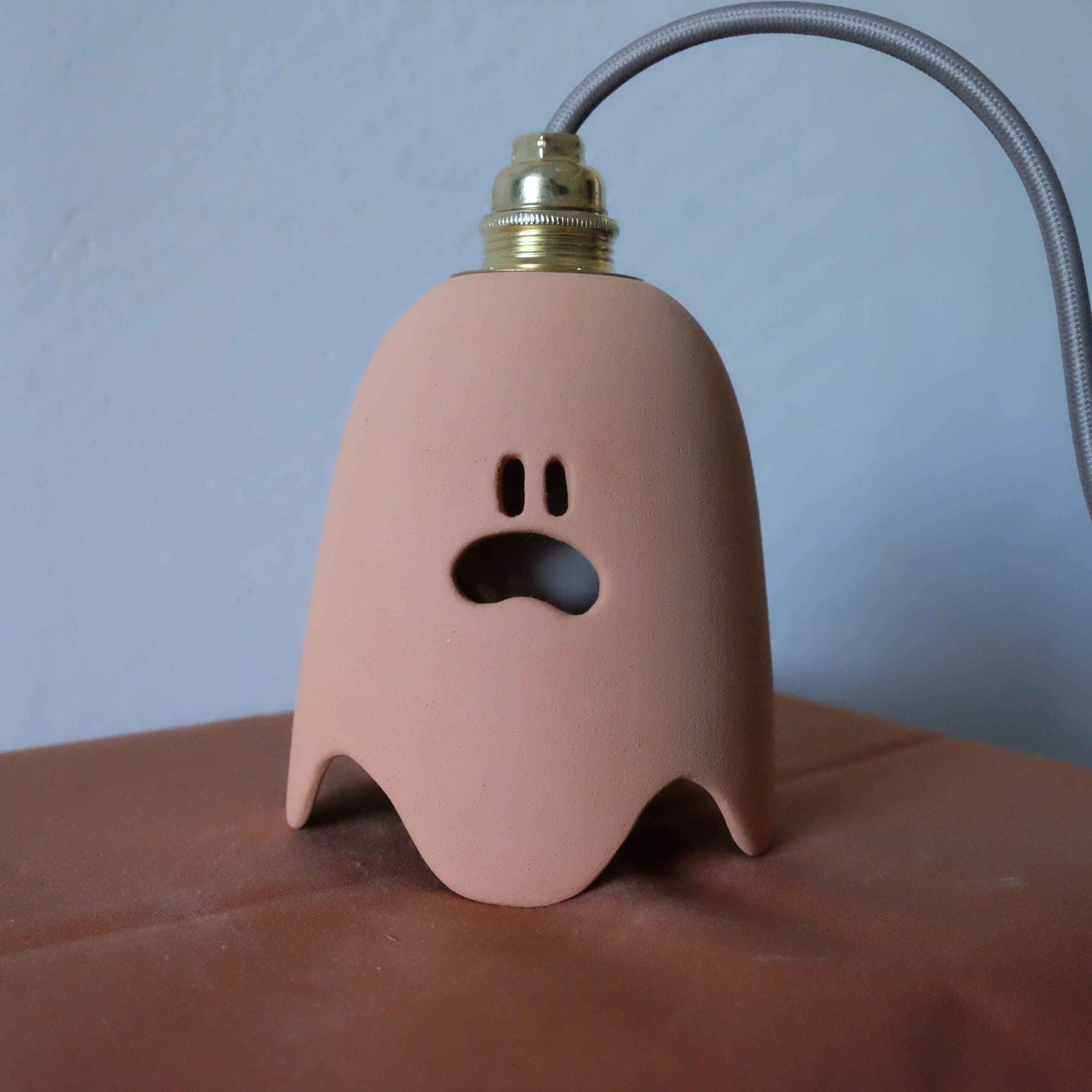 Michel lampe - orange poudré – Image 4