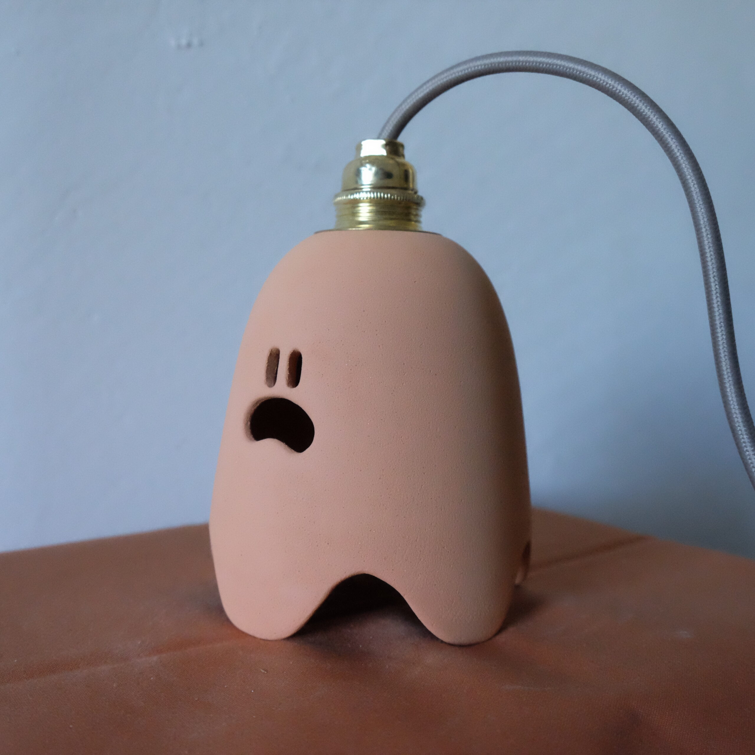Michel lampe - orange poudré – Image 3