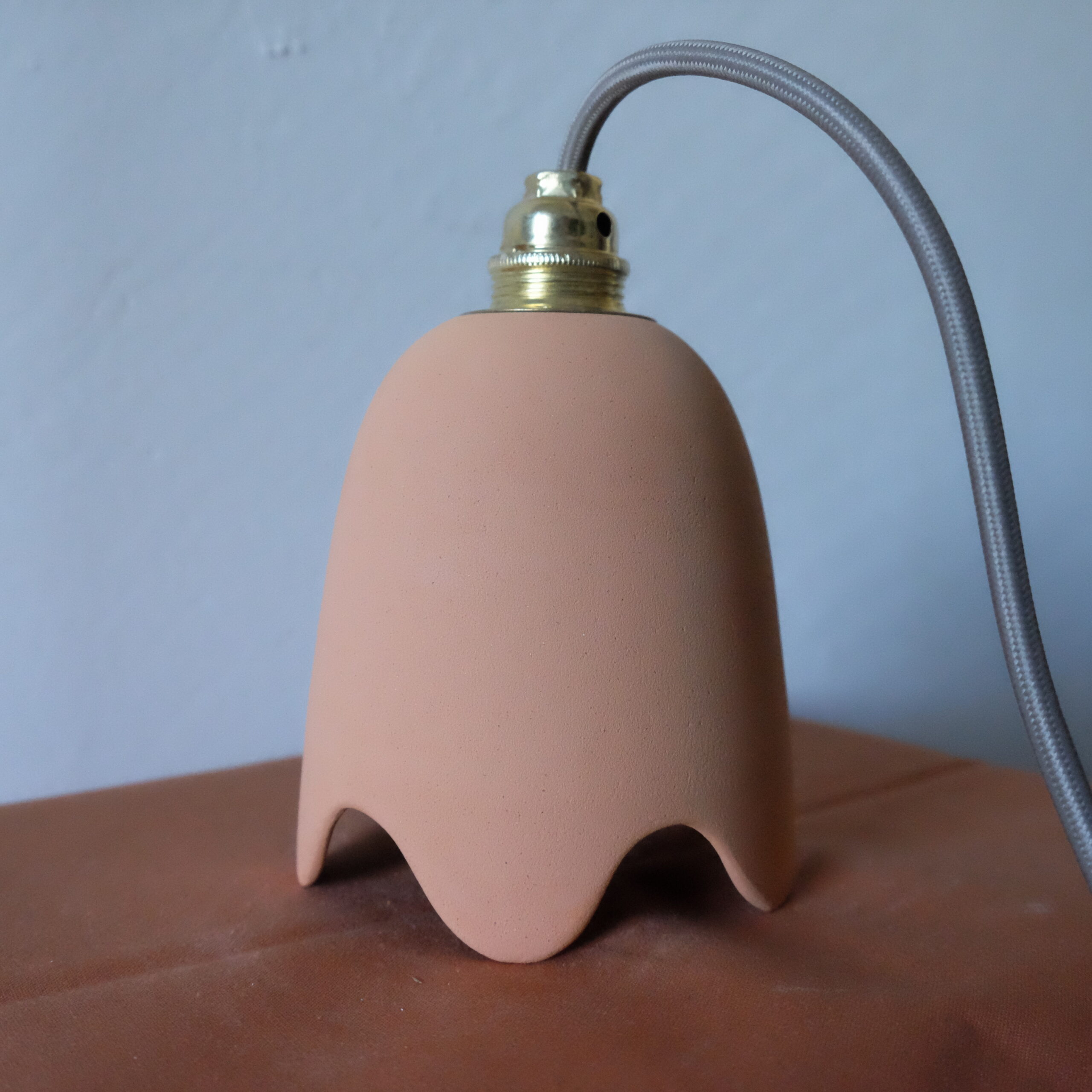 Michel lampe - orange poudré – Image 2