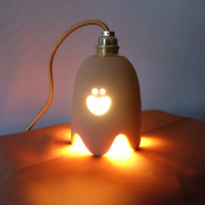 Michel lampe - orange poudré